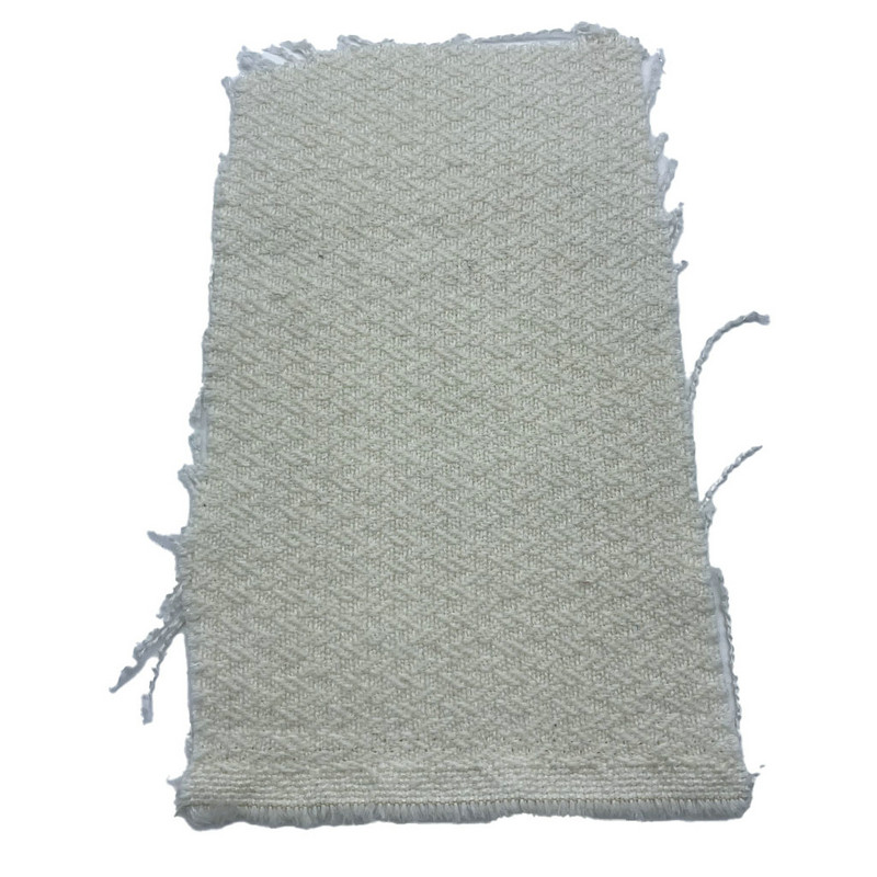 Tissus en tweed jacquard gaufré blanc pour le rembourrage 22012